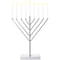 Vintiquewise Large Metal Silver Coated Hanukkah Menorah 2 Ft. For Synagogue QI003814.S - alternate 1
